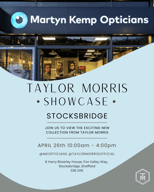 Martyn Kemp Opticians x Taylor Morris Showcase Event hero image